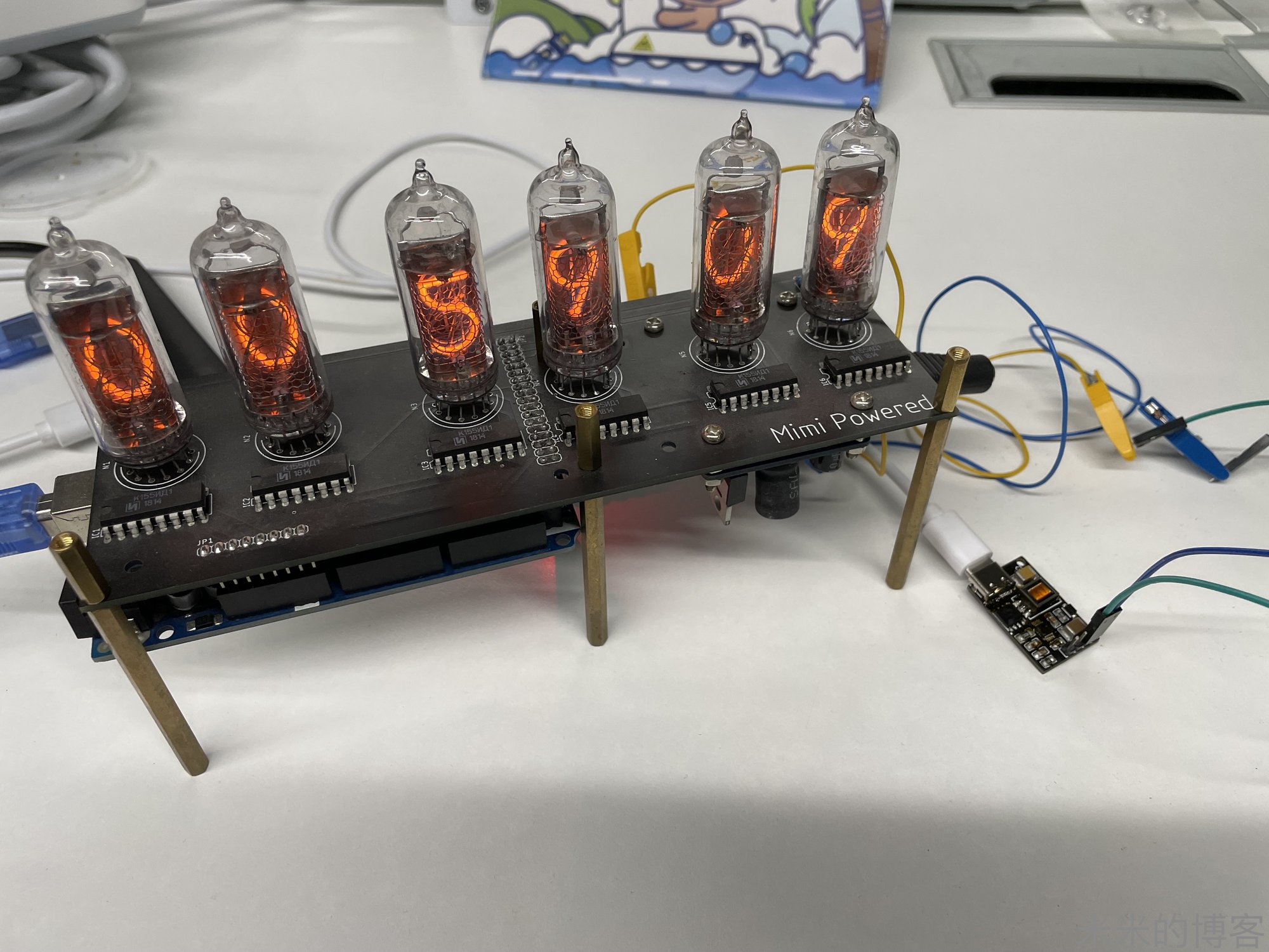驱动IN-14辉光钟
